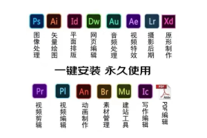 Adobe2025全家桶破解版软件合集